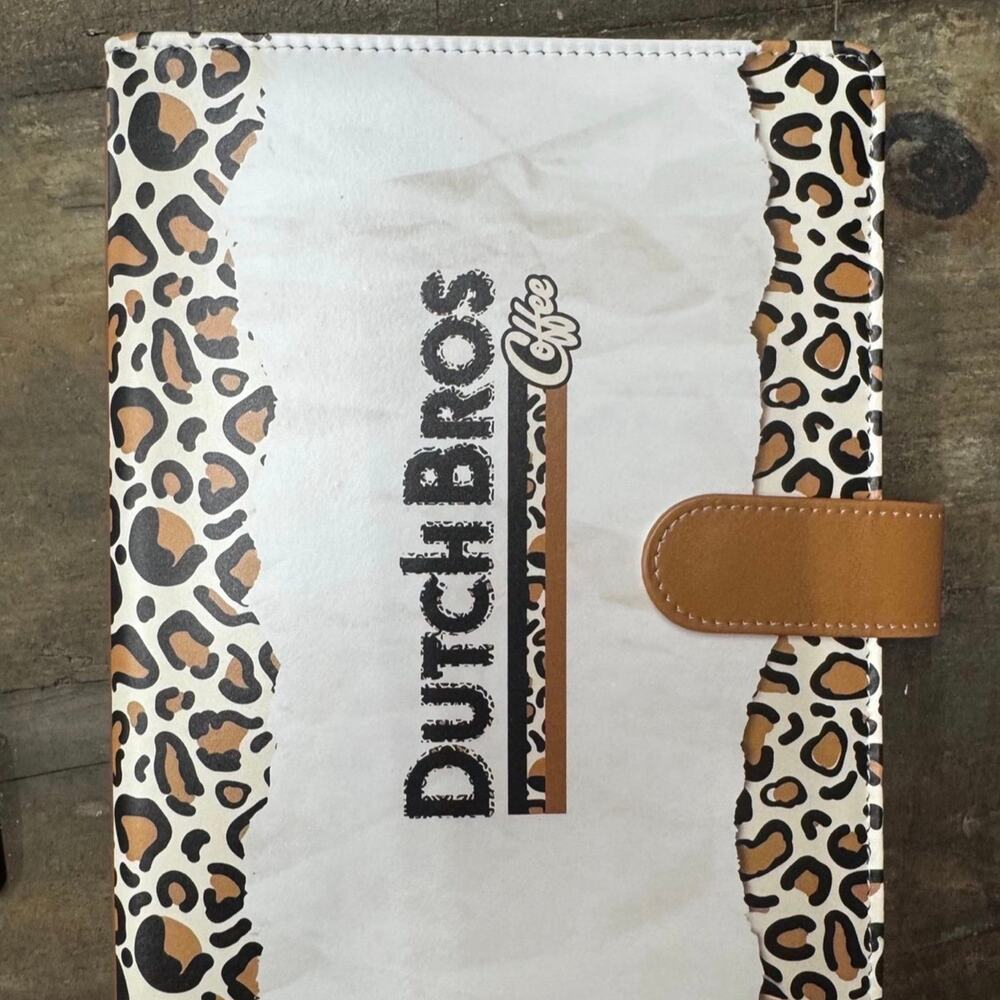 Dutch Bros Coffee A5 Binder with paper